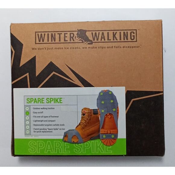 Winter Walking Spare Spikes Outdoor Traction Ice Cleats Fits Men 9-10.5 Women... - Picture 1 of 2